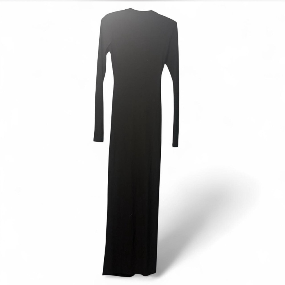 Elegant Black Long Sleeve       “Fashion Nova” Dress